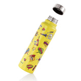 Coconut Crayon Stainless Steel With Colour Design Coating Water Bottle - 1 Unit - 1000ML