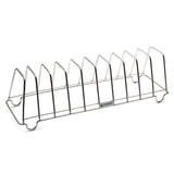 Coconut Stainless Steel – Square Plate Stand | Essential Organizer for Thali, Plate, Lids, Saucer | Saucer Stand | Plate Rack-Stand | Dish Rack | Utensil Drying rack | Modern kitchen rack | Organizer | Model – Y25 Square Plate Stand