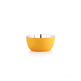 Coconut Stainless Steel Unique Yellow Colour Design Coating Dinner set/ Launch set - Set of 12