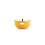 Coconut Stainless Steel Unique Yellow Colour Design Coating Dinner set/ Launch set - Set of 36
