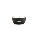Coconut Stainless Steel Unique Black Colour Design Coating Dinner set/ Launch set - Set of 36