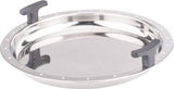 Coconut Stainless Steel Multipurpose Steamer -Idli Steamer with dhokla Plate, Heavy Gauge, Thick bottom, Mirror finish, Induction and Gas Stove Based, Sandwich Bottom / Triply Bottom, Model - Multipurpose (8 idli) Steamer with Plate and SS Lid